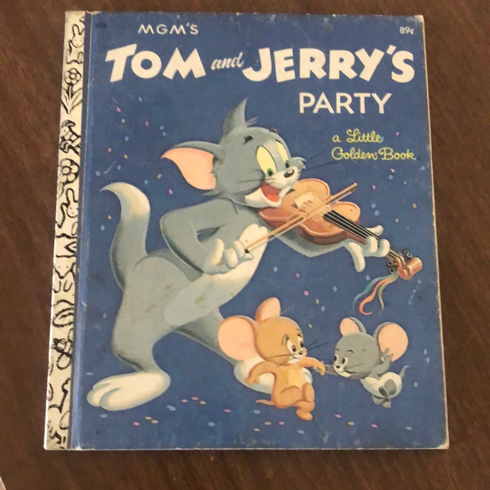 MGM's Tom and Jerry's party a little golden book